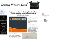 Desktop Screenshot of creativewritersdesk.com